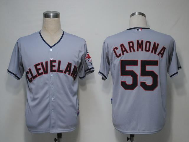 Carmona Cleveland Guardians grey jersey