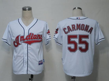 Carmona Cleveland Guardians white jersey