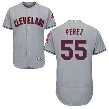 Roberto Perez Cleveland Guardians gray jersey