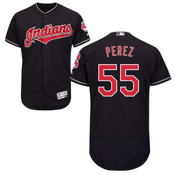Roberto Perez Cleveland Guardians navy jersey