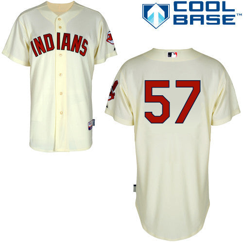 Crockett Cleveland Guardians cream jersey