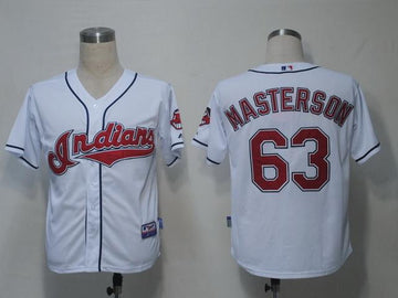 Masterson Cleveland Guardians white jersey