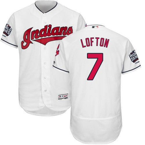 Kenny Lofton Cleveland Guardians white jersey
