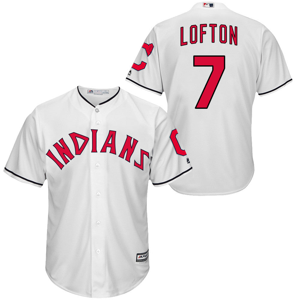 Kenny Lofton Cleveland Guardians white jersey