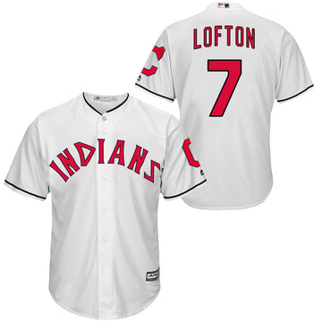 Kenny Lofton Cleveland Guardians white jersey