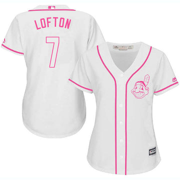 Kenny Lofton Cleveland Guardians white jersey