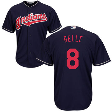 Albert Belle Cleveland Guardians navy jersey