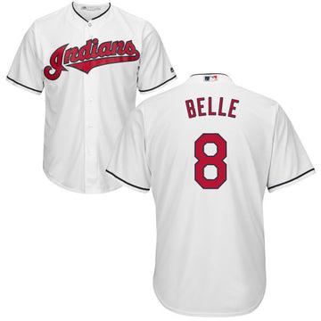 Albert Belle Cleveland Guardians white jersey