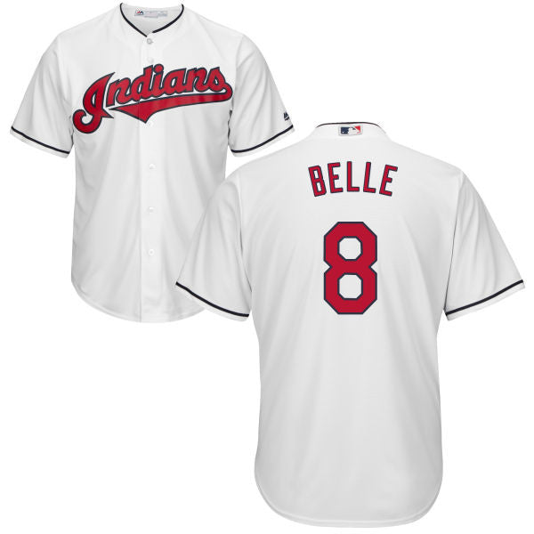 Albert Belle Cleveland Guardians white jersey