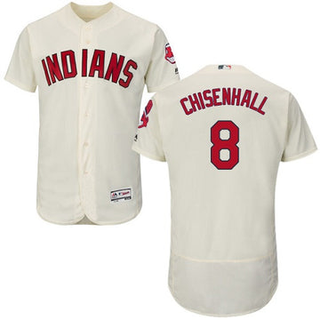 Lonnie Chisenhall Cleveland Guardians cream jersey