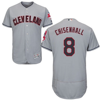 Lonnie Chisenhall Cleveland Guardians gray jersey