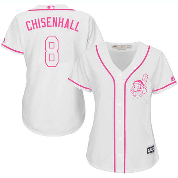 Lonnie Chisenhall Cleveland Guardians white jersey