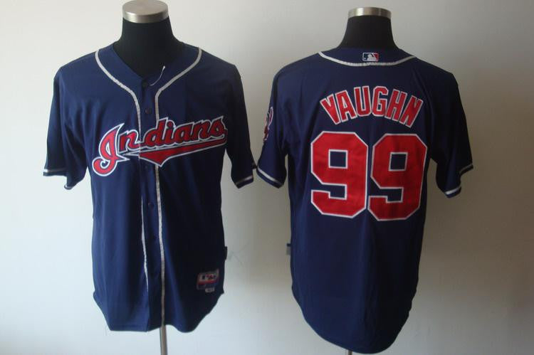 Ricky Vaughn Cleveland Guardians blue jersey