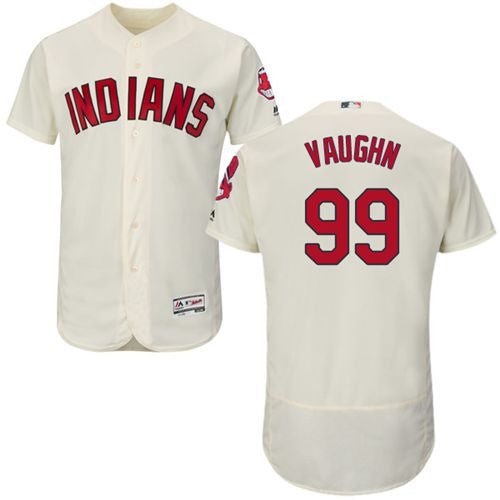 Ricky Vaughn Cleveland Guardians cream Authentic jersey