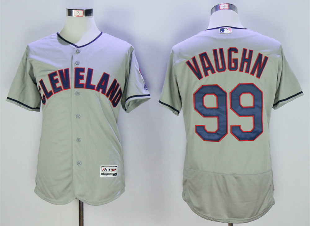 Ricky Vaughn Cleveland Guardians grey jersey