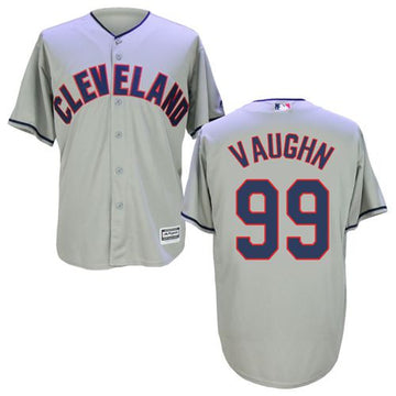 Ricky Vaughn Cleveland Guardians grey jersey