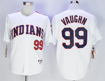 Ricky Vaughn Cleveland Guardians white jersey