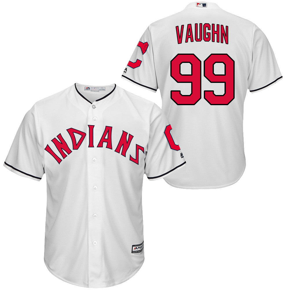 Ricky Vaughn Cleveland Guardians white jersey