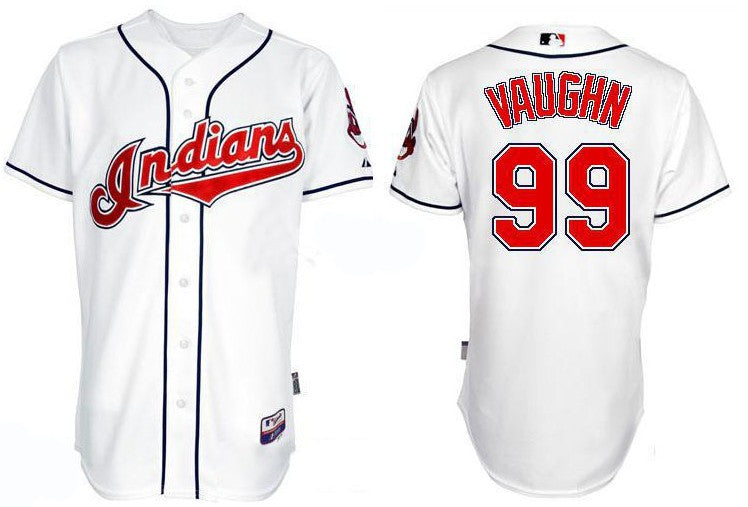 Ricky Vaughn Cleveland Guardians white jersey