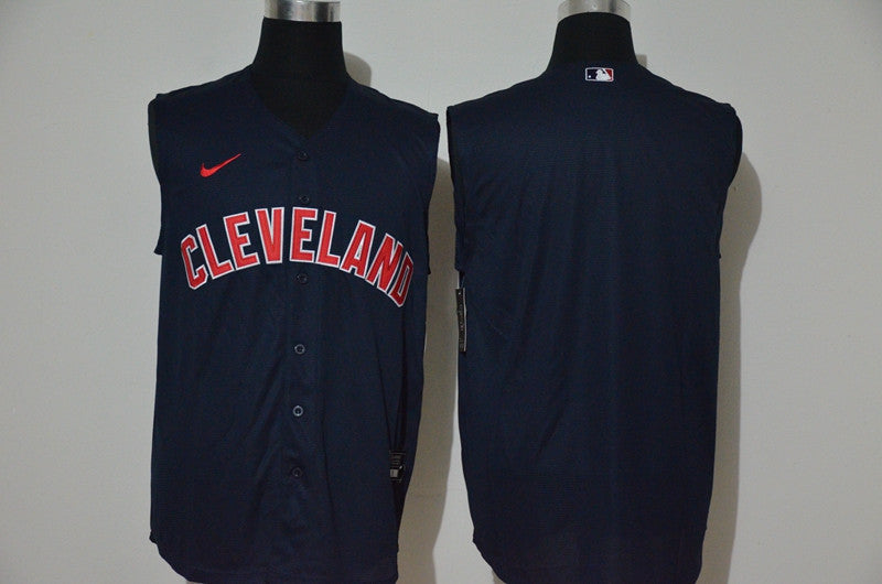 Custom Cleveland Guardians black jersey