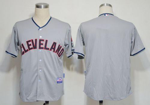 Custom Cleveland Guardians grey jersey