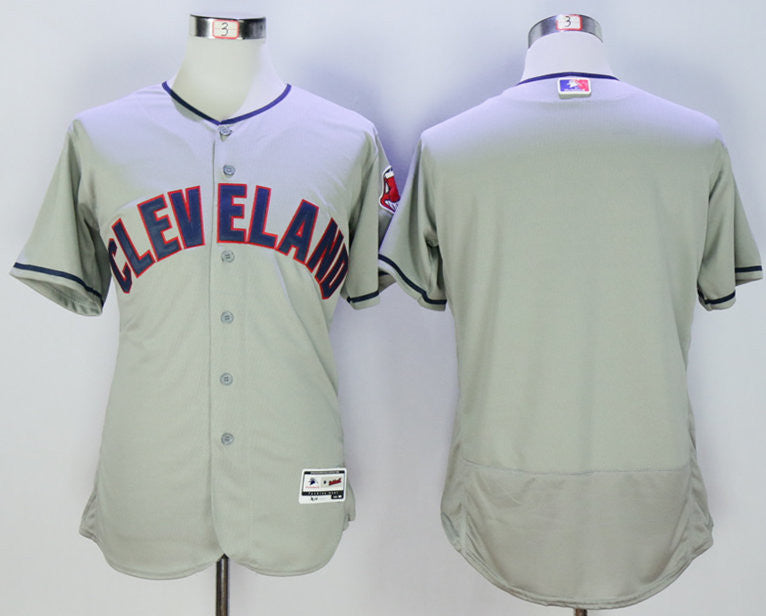 Custom Cleveland Guardians grey jersey