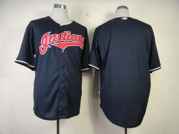 Custom Cleveland Guardians navy jersey