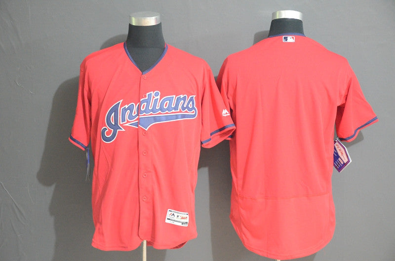 Custom Cleveland Guardians red jersey