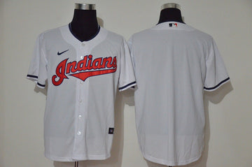 Custom Cleveland Guardians white jersey