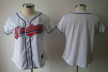 Blank White Cleveland Guardians red jersey