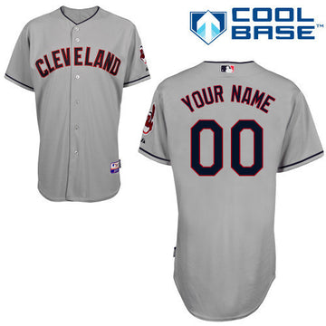 Cleveland Guardians grey jersey