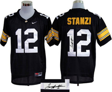 Stanzi Iowa Hawkeyes black jersey