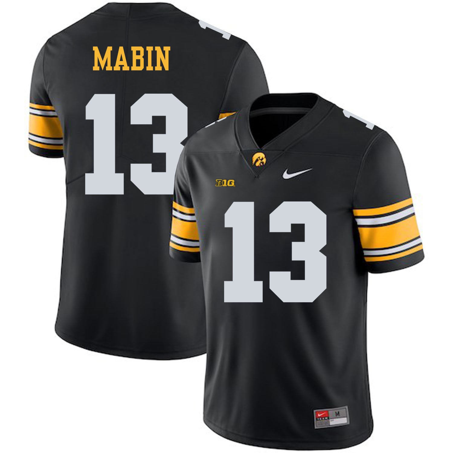 Greg Mabin Iowa Hawkeyes black jersey