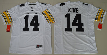 Desmond King Iowa Hawkeyes white jersey