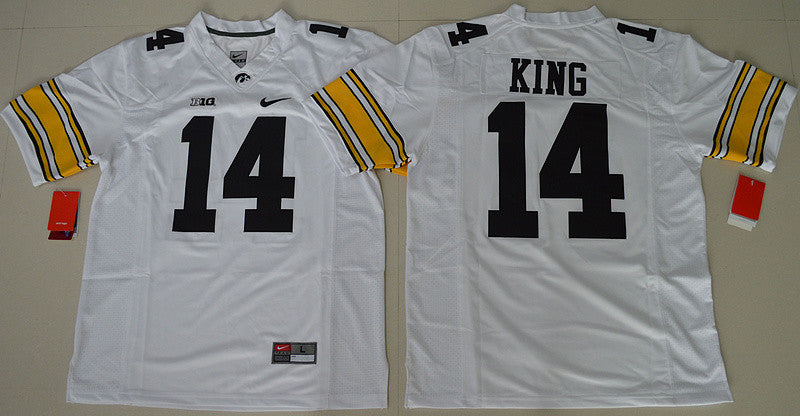 Desmond King Iowa Hawkeyes white jersey