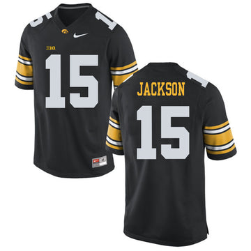 Joshua Jackson Iowa Hawkeyes black jersey