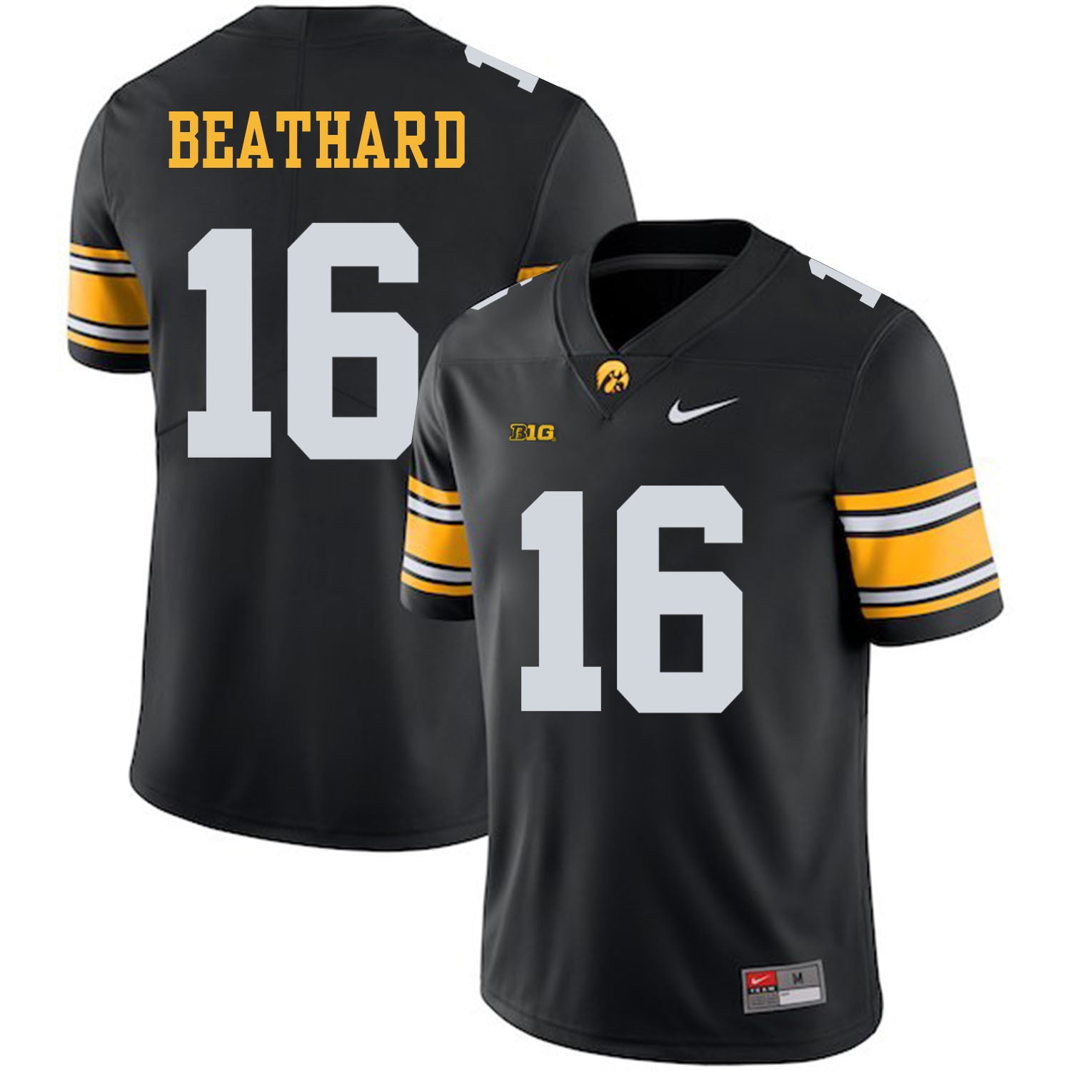 C.J Beathard Iowa Hawkeyes black jersey