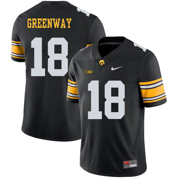 Chad Greenway Iowa Hawkeyes black jersey