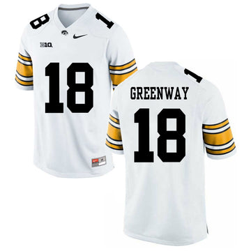 Chad Greenway WhiteBlack College Iowa Hawkeyes jersey