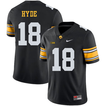 Micah Hyde Iowa Hawkeyes black jersey