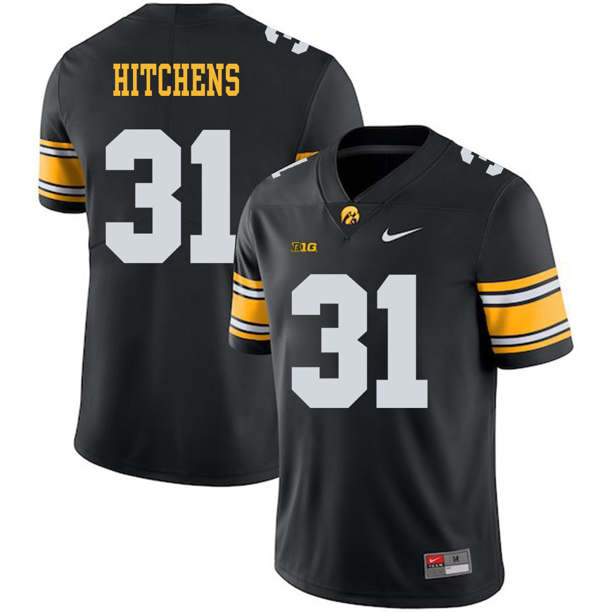 Anthony Hitchens Iowa Hawkeyes black jersey