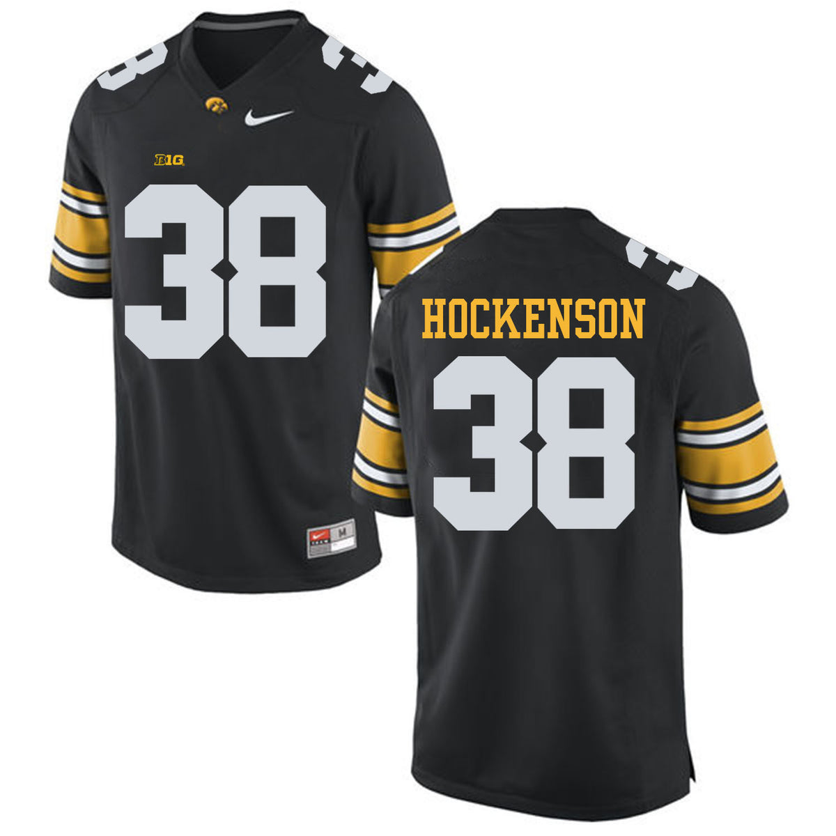 T.J. Hockenson Iowa Hawkeyes black jersey