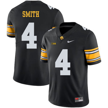 Tevaun Smith Iowa Hawkeyes black jersey