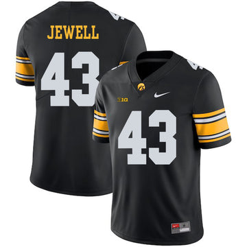Josey Jewell Iowa Hawkeyes black jersey