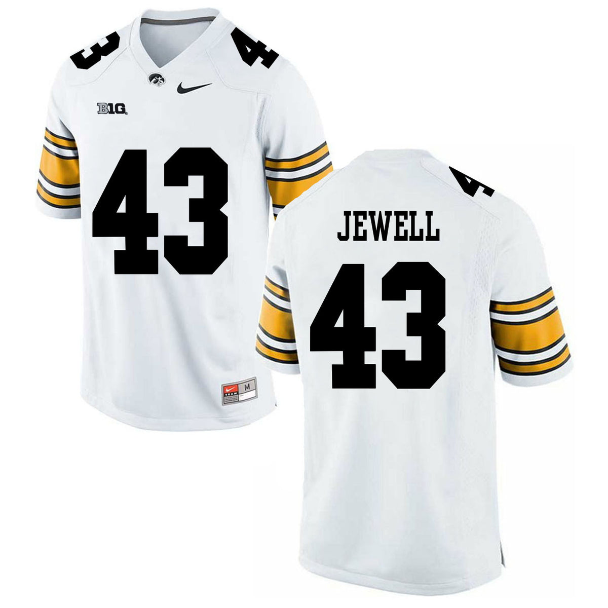Josey Jewell Iowa Hawkeyes white jersey