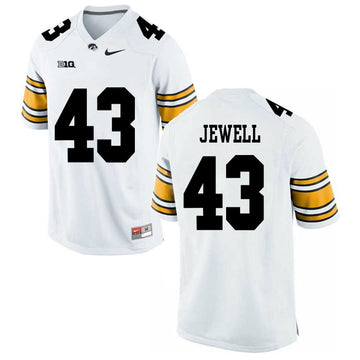 Josey Jewell Iowa Hawkeyes white jersey