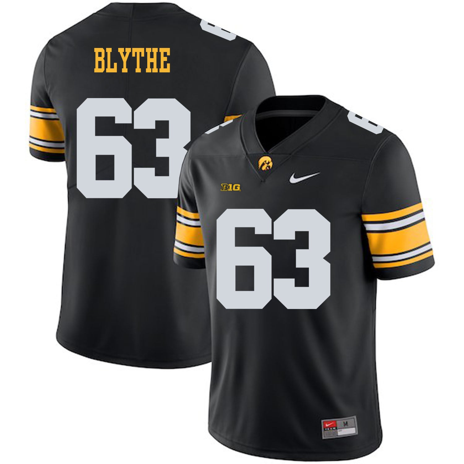 Austin Blythe Iowa Hawkeyes black jersey