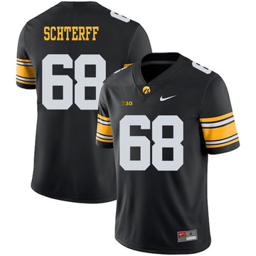Brandon Scherff Iowa Hawkeyes black jersey