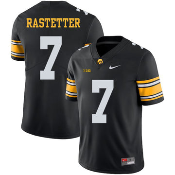 Colten Rastetter Iowa Hawkeyes black jersey