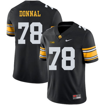 Andrew Donnal Iowa Hawkeyes black jersey